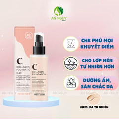 Kem Nền PrettySkin Collagen Foundation Lâu Trôi 100ml