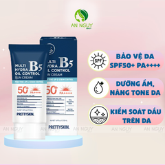 Kem Chống Nắng PrettySkin B5 Sun Cream SPF50+ PA++++ 50ml