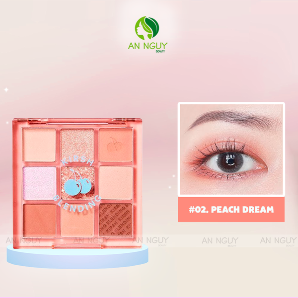 Bảng Phấn Mắt 9 Ô Kirsh Blending Sweet Dream Eye Palette 8.4g