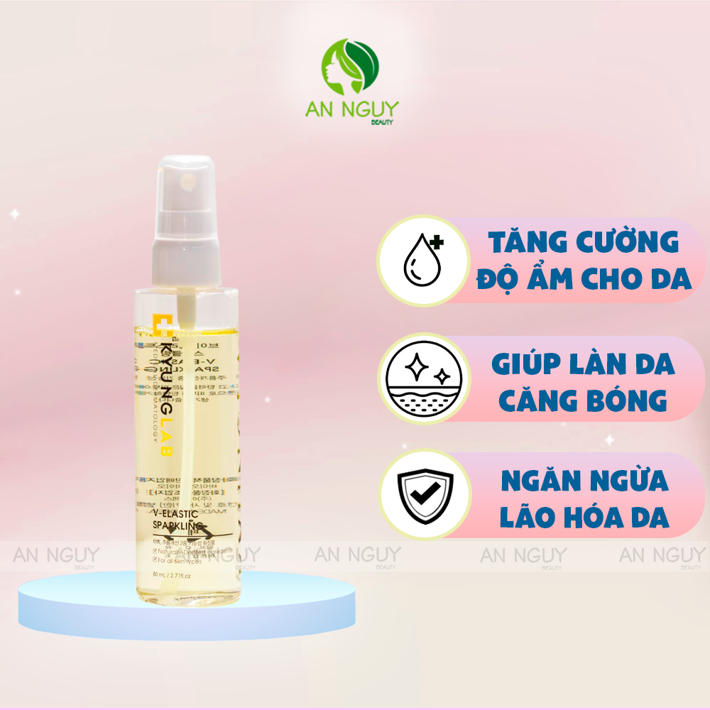 Xịt Dưỡng Kyung Lab Sparkling Giữ Ẩm Cho Da 80ml