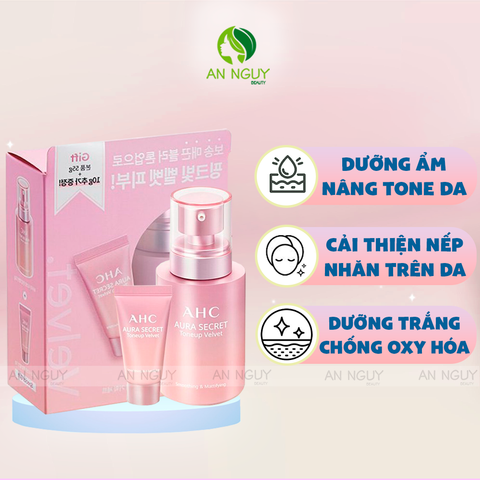 Kem Dưỡng Nâng Tông AHC Aura Secret Tone-up Velvet 55g + GIFT