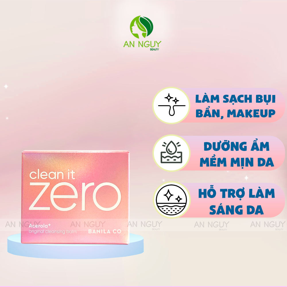 Sáp Tẩy Trang Banila Co Clean It Zero Cleansing Balm Original Cho Mọi Loại Da