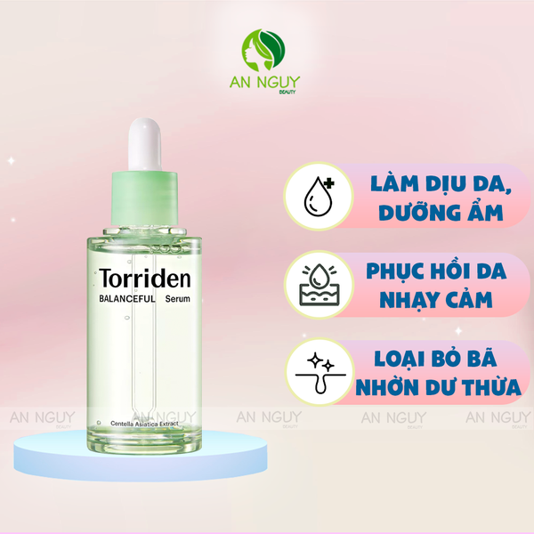 Tinh Chất Torriden Balanceful Centella Asiatica Extract Serum Cấp Ẩm Và Hỗ Trợ Làm Dịu Cho Da Mụn 50ml