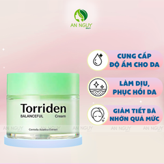 Kem Dưỡng Torriden Balanceful Cream Cấp Ẩm, Làm Dịu Da 80ml