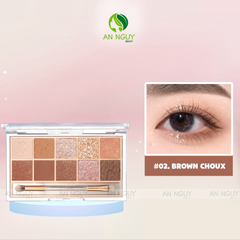 Phấn Mắt 10 Ô Clio Pro Eye Palette (Phiên Bản Vỏ Trong) 0.6gr x 10