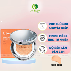 Phấn Nước Sulwhasoo Perfecting Cushion Airy Coussin De Teint Aéré Mỏng Mịn #21N1 Beige 5g