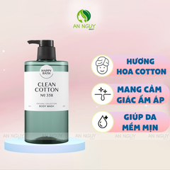 Sữa Tắm Happy Bath Cao Cấp Hương Nước Hoa Giữ Ẩm, Săn Chắc Da Mẫu Mới 910g