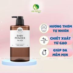 Sữa Tắm Happy Bath Cao Cấp Hương Nước Hoa Giữ Ẩm, Săn Chắc Da Mẫu Mới 910g