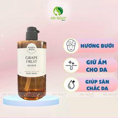 Sữa Tắm Happy Bath Cao Cấp Hương Nước Hoa Giữ Ẩm, Săn Chắc Da Mẫu Mới 910g