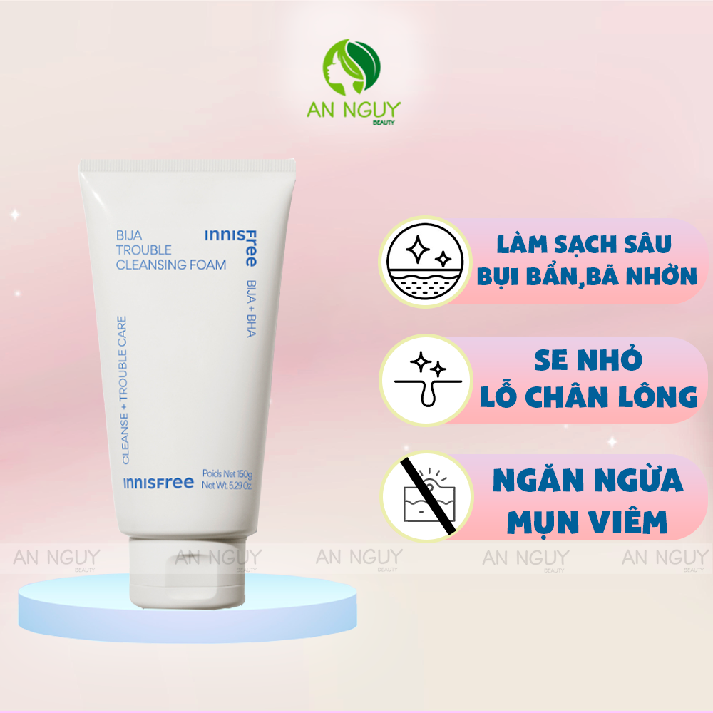 Sữa Rửa Mặt Innisfree Cleansing Foam 150gr (Mẫu Mới 2023)