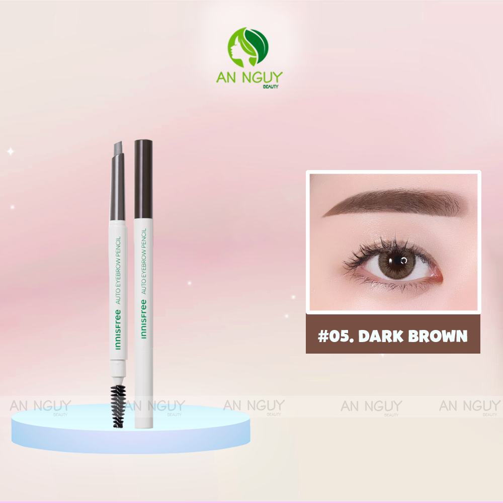 Chì Kẻ Mày 2 Đầu Innisfree Auto Eyebrow Pencil (Ver 2023) 0.3g