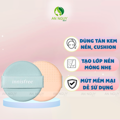 Mút Tán Innisfree No-Sebum Powder Cushion Puff