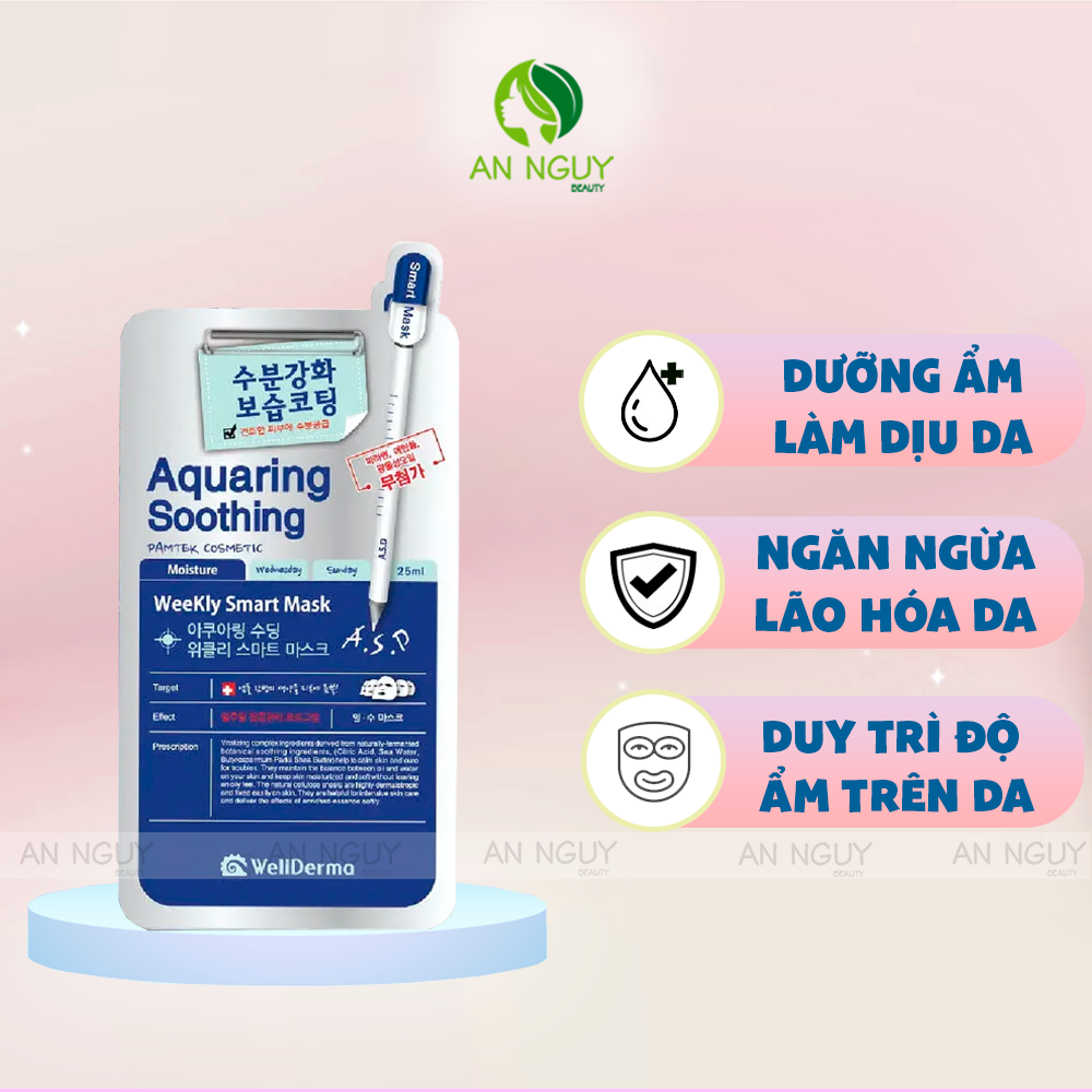 Mặt Nạ Wellderma Weekly Smart Mask 25ml