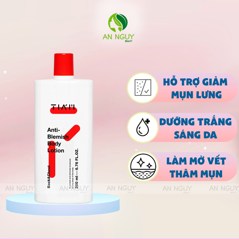 Sữa Dưỡng Thể Tia'm Anti-Blemish Body Lotion 200ml