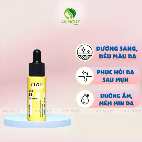 Tinh Chất Tia'm Vita B3 Source Serum Làm Sáng, Phục Hồi Da Sau Mụn