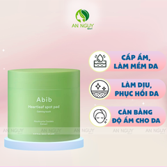 Nước Hoa Hồng Dạng Miếng Abib Heartleaf Spot Pad Calming Touch 80 Miếng