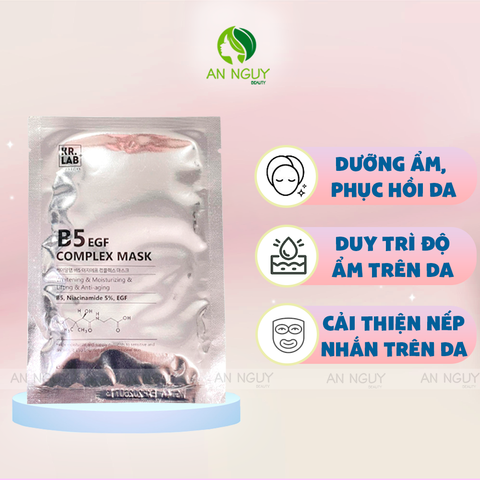 Mặt Nạ Kr.Lab+ B5 EGF Complex Mask Cấp Ẩm Phục Hồi 25ml