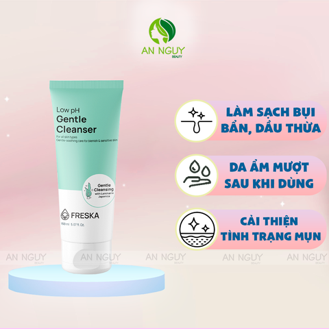 Sữa Rửa Mặt Dịu Nhẹ Freska Low Ph Gentle Cleanser 150ml