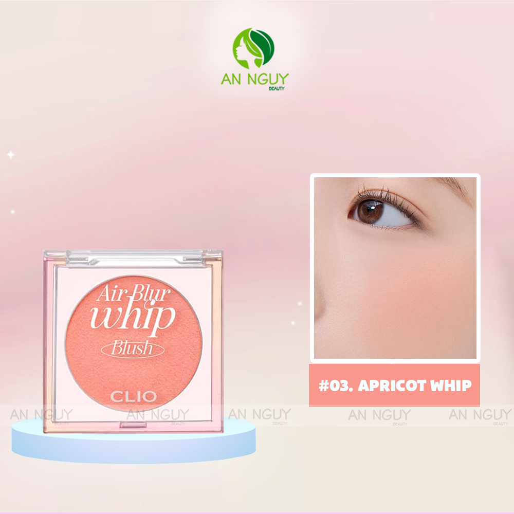 Má Hồng Clio Air Blur Whip Blush 3g