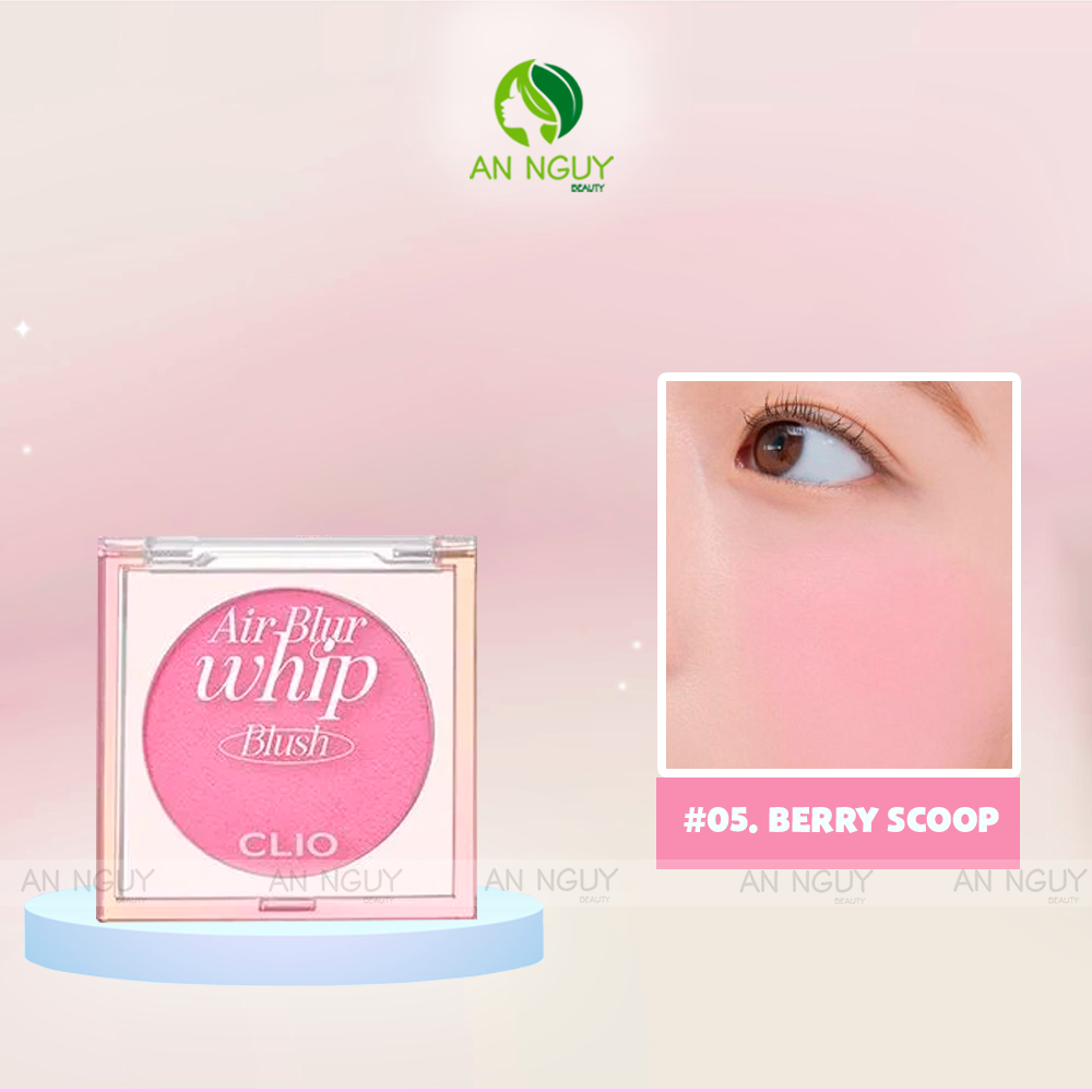 Má Hồng Clio Air Blur Whip Blush 3g