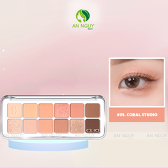 Bảng Phấn Mắt 12 Ô Clio Pro Eye Palette Air (0.6gx12)