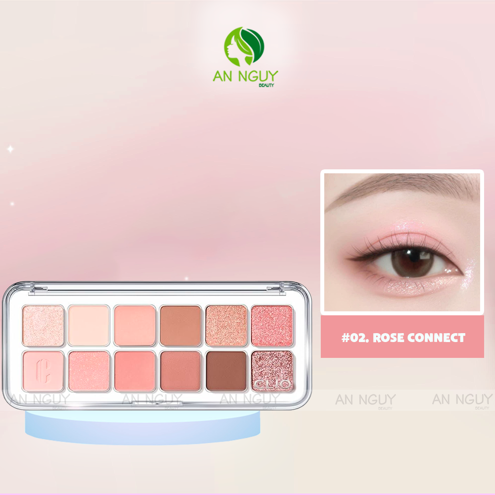 Bảng Phấn Mắt 12 Ô Clio Pro Eye Palette Air (0.6gx12)