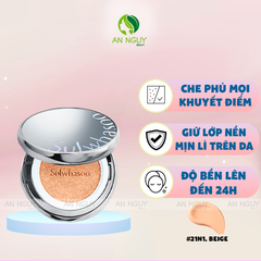 Phấn Nước Sulwhasoo Perfecting Cushion Coussin De Teint Mịn Lì #No.21N1 Beige 5g