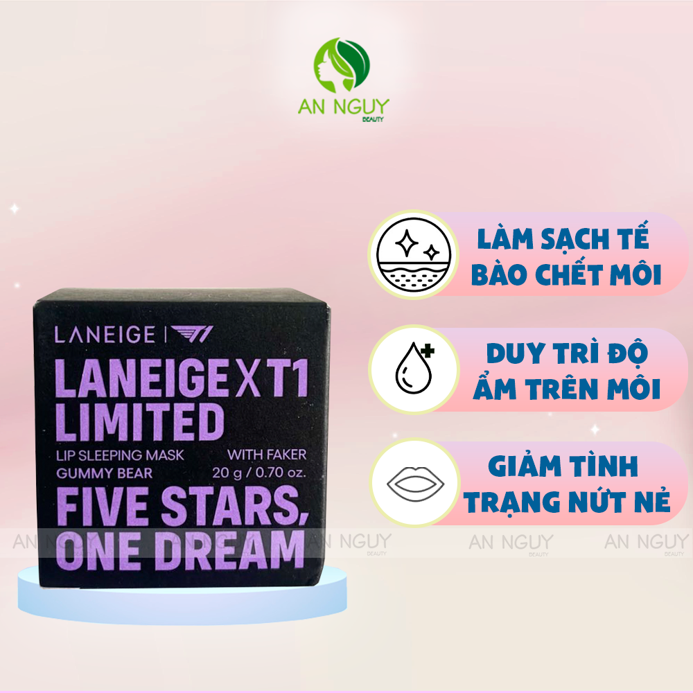 Mặt Nạ Ngủ Môi Laneige Lip Sleeping Mask Dưỡng Ẩm, Hỗ Trợ Giảm Thâm Môi