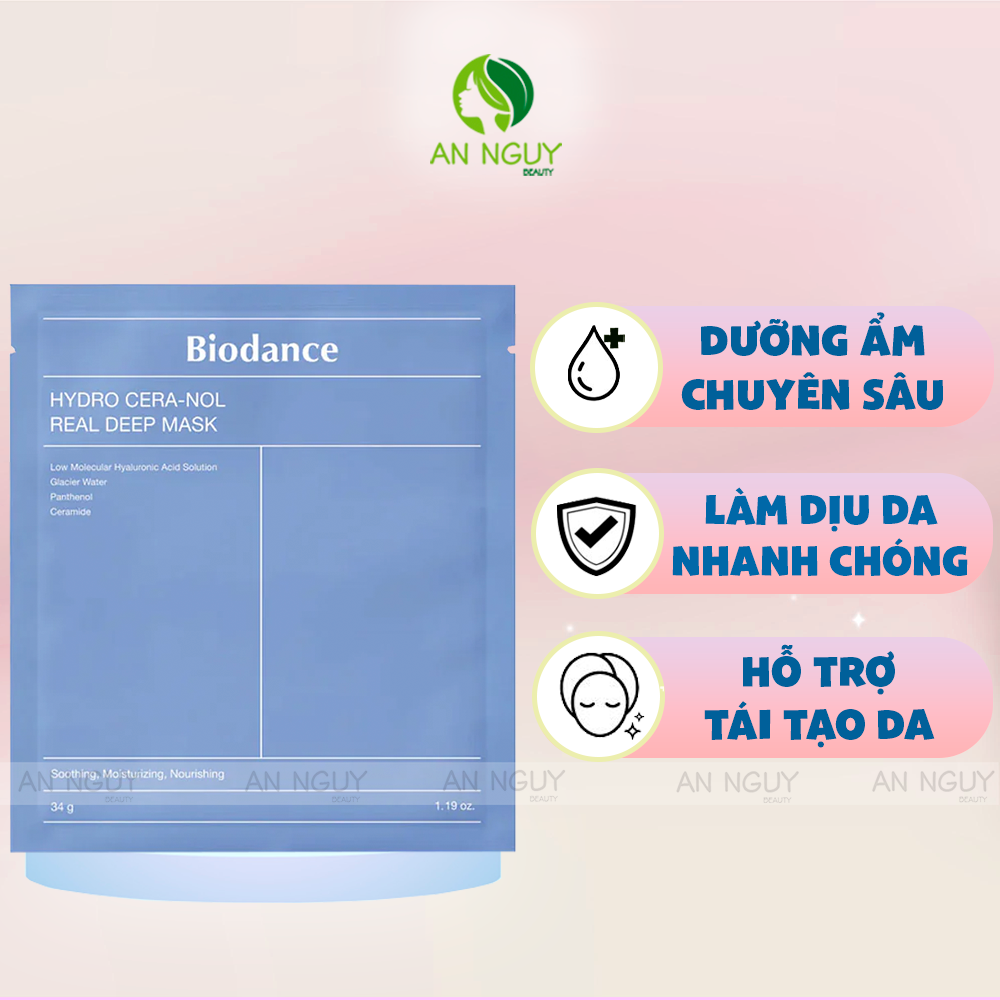 Mặt Nạ Thạch Biodance Real Deep Mask 34g