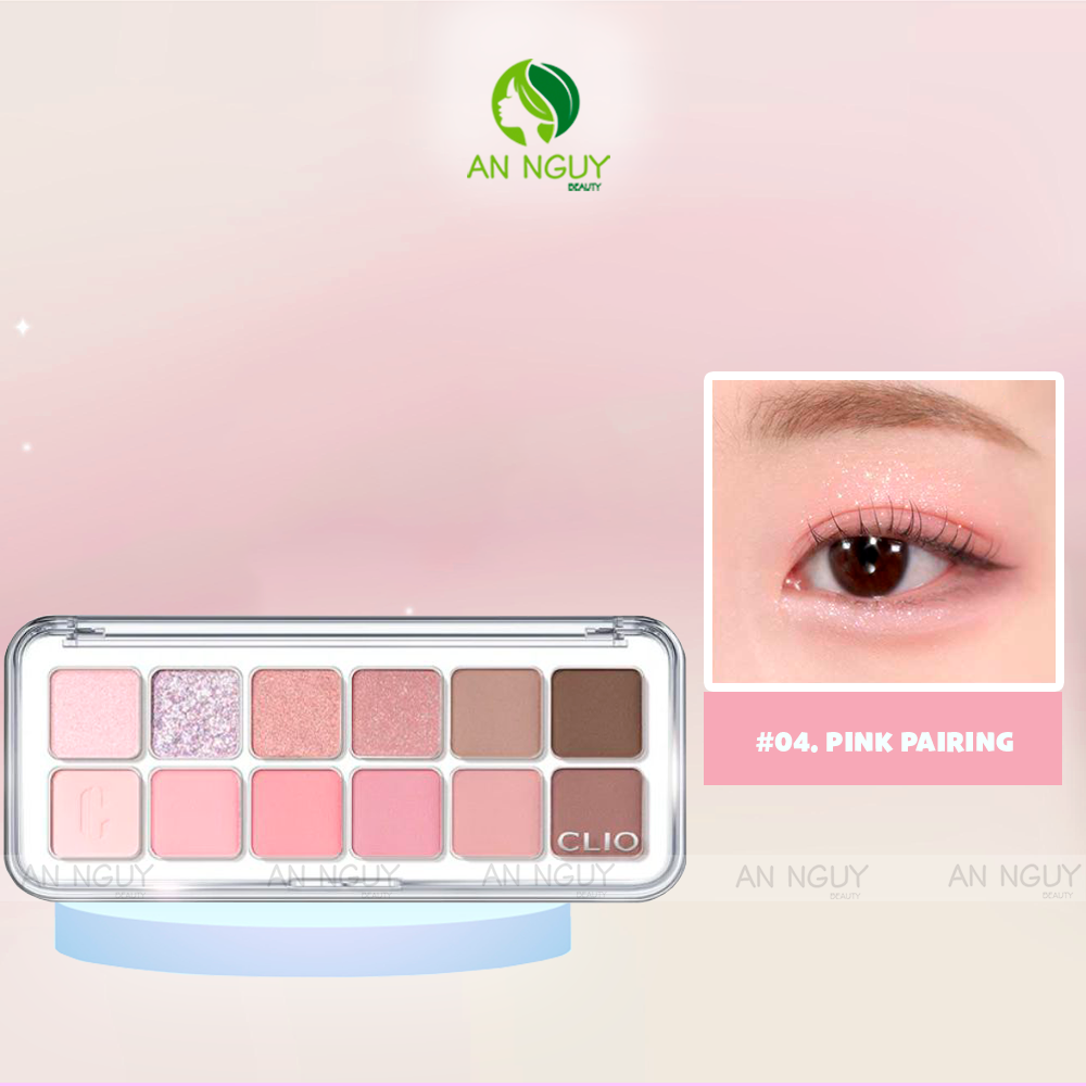 Bảng Phấn Mắt 12 Ô Clio Pro Eye Palette Air (0.6gx12)