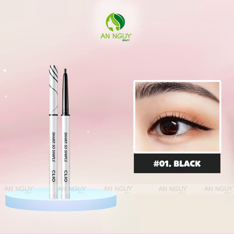 Bút Sáp Kẻ Mắt Clio Sharp, So Simple Waterproof Pencil Liner 0.14gr
