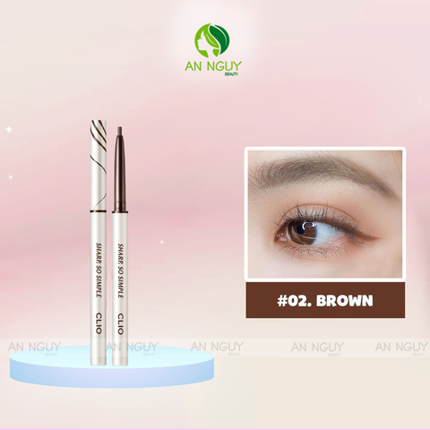 Bút Sáp Kẻ Mắt Clio Sharp, So Simple Waterproof Pencil Liner 0.14gr