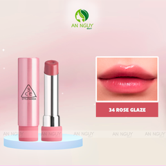 Son Bóng 3CE Glazy Lip Glow Dưỡng Ẩm 5g