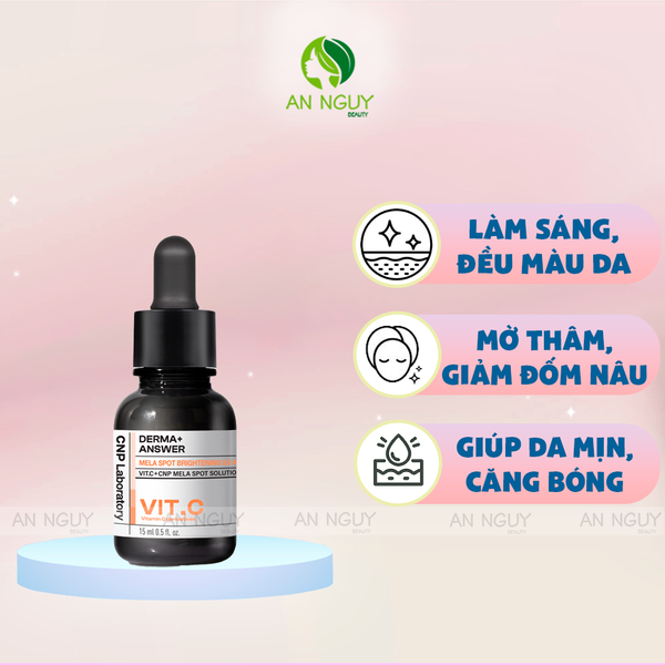 Tinh Chất CNP Laboratory Derma Answer Mela Spot Brightening Ampule Sáng Da, Mờ Thâm 15ml