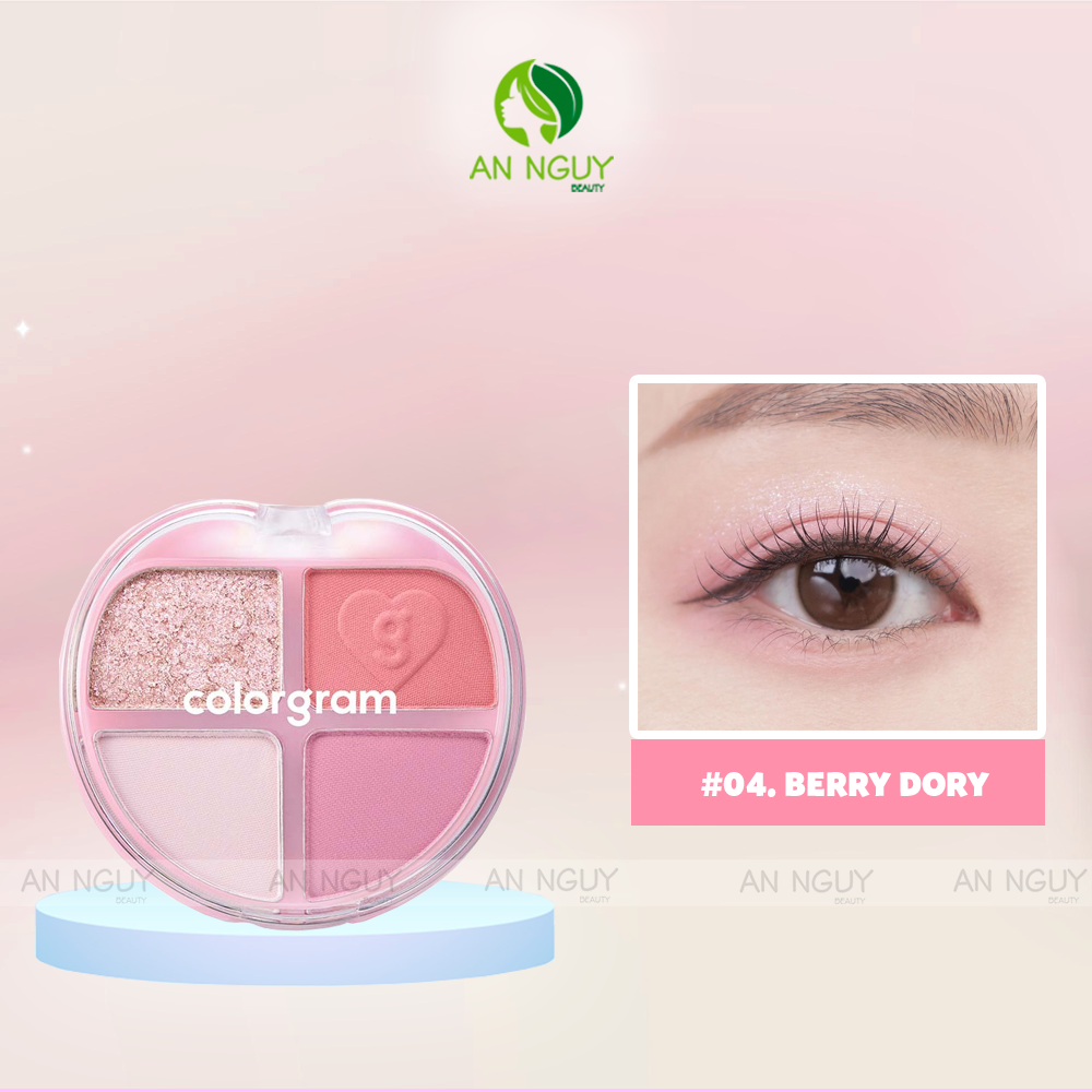 Phấn Mắt 4 Ô Colorgram Tintin Dory Eye Palette