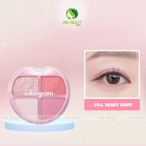 Phấn Mắt 4 Ô Colorgram Tintin Dory Eye Palette