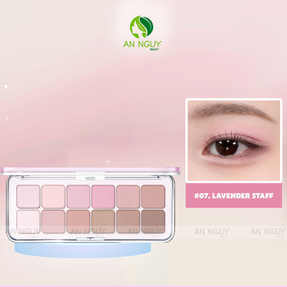 Bảng Phấn Mắt 12 Ô Clio Air Pro Eye Palette Air (0.6gx12)