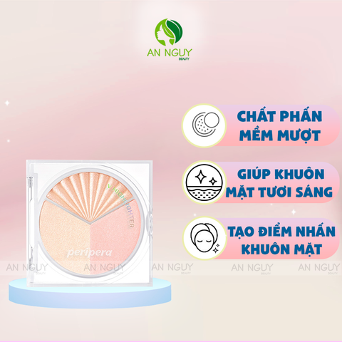 Phấn Bắt Sáng Peripera V Highlighter 8.2g