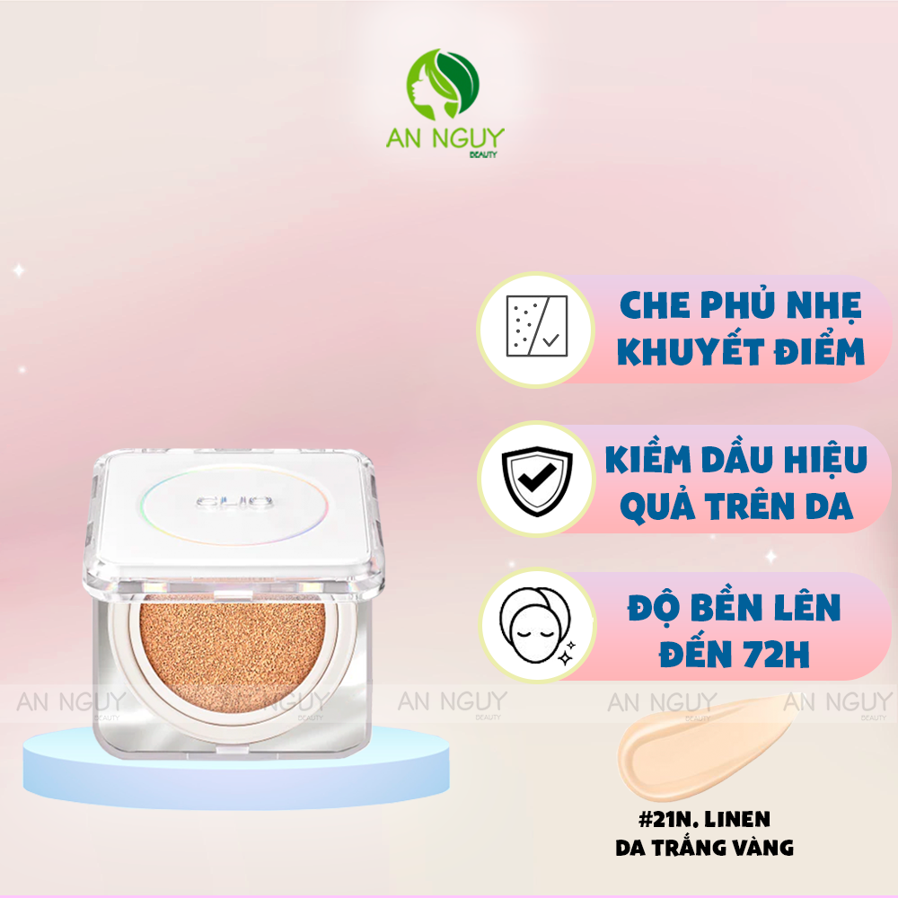 Phấn Nước Clio Kill Cover Founwear Cushion The Original SPF50+ PA+++