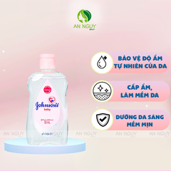 Dầu Johnson's Baby Massage & Dưỡng Ẩm