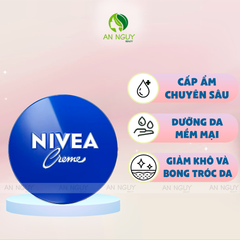 Kem Dưỡng Ẩm Nivea Creme Dưỡng Da Mềm Mịn 60ml