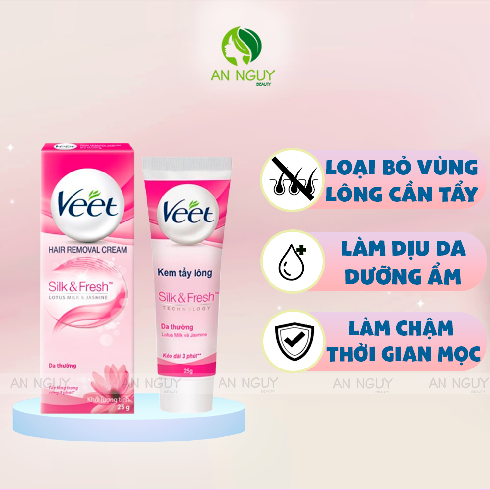 Kem Tẩy Lông Veet Silk & Fresh 50gr