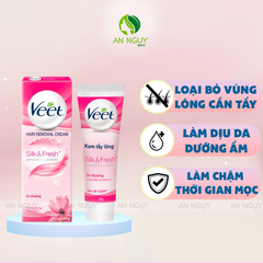 Kem Tẩy Lông Veet Silk & Fresh 50gr