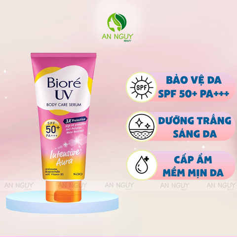 Serum Chống Nắng Bioré UV Body Care Serum SPF50+/PA+++ Bảo Vệ Da, Dưỡng Ẩm