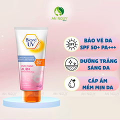 Serum Chống Nắng Bioré UV Anti-Pollution Body Care Serum SPF50+/PA+++ Bảo Vệ Da, Dưỡng Ẩm 150ml