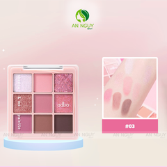 Bảng Phấn Mắt 9 Ô Odbo Shadow & Me Eye Palette 6.5g
