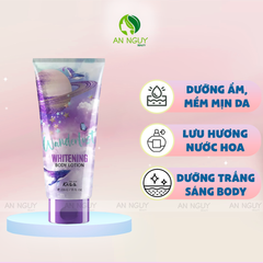 Sữa Dưỡng Thể Malissa Kiss Whitening Body Lotion - Wanderlust 226gr