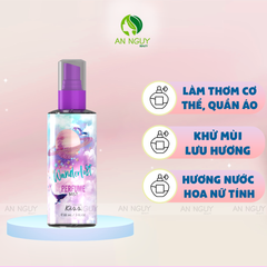 Xịt Thơm Toàn Thân Hương Nước Hoa Malissa Kiss Perfume Mist - Wanderlust 88ml