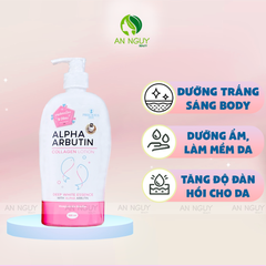 Sữa Dưỡng Trắng Body Alpha Arbutin Collagen Lotion 500ml