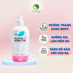 Sữa Dưỡng Trắng Body Alpha Arbutin Collagen Lotion 500ml